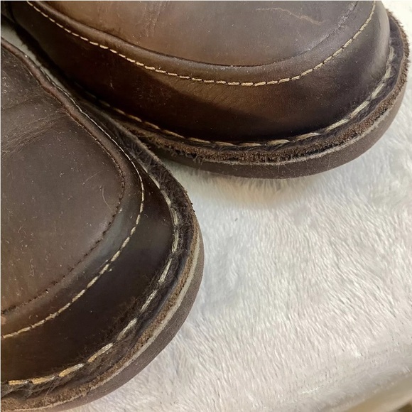 Clarks Men's Doby Double Gore Slip-On Loafer Dark Brown Size 10M - Picture 8 of 16